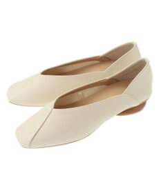 Green Parks ・ｍｉｎｉａ　ウッドヒールパンプス