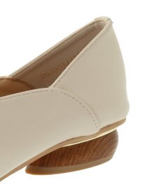 Green Parks ・ｍｉｎｉａ　ウッドヒールパンプス