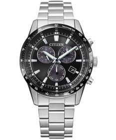 CITIZEN 【人気のクロノグラフシリーズ】電池交換不要クロノグラフ腕時計