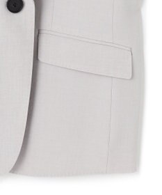 ICB L 【接触冷感・速乾・防シワ・洗える】 レーヨンライクトロ テーラードジャケット