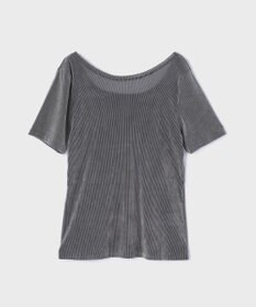 GRACE CONTINENTAL フロッキーチュールカットトップ