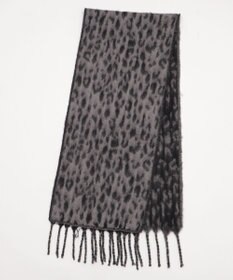 WEGO 【マフラー/ユニセックス着用】ワイドフリンジストール