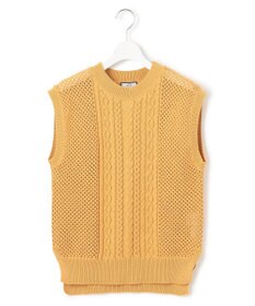 J.PRESS YORK STREET 【WOMEN】テープヤーン ニットベスト
