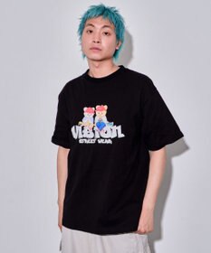 WEGO 【ユニセックス着用ITEM/MLサイズ展開】別注VISIONベアグラフィックT（SS）