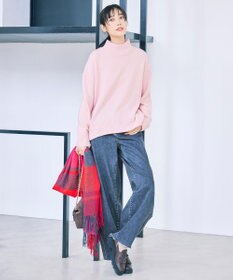 UNFILO L カシミヤブレンド ハイネックニット