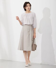 J.PRESS LADIES S 【セットアップ対応・洗える・UVケア・速乾】 OXIJEWELストレッチ スカート