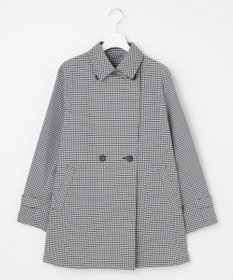 J.PRESS LADIES Lightストレッチチェック トレンチコート