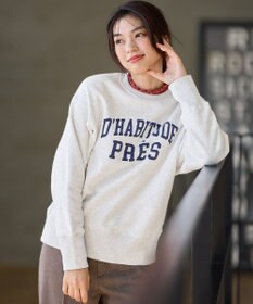 ANY 【洗濯機可】裏起毛スウェットロゴプルオーバー