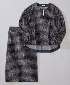 組曲 L 【WEB限定】ニュアンスジャガード セットアップ