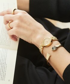 CITIZEN 【電池交換不要】ドロップ形状のジュエリーライクウオッチ EM1202-50P イエローゴールド