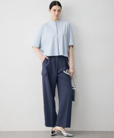 ICB FluidBackSatin ワイドストレートカーゴパンツ