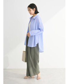 Green Parks インド綿 ボイルゆったりシャツ