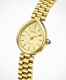 CITIZEN 【電池交換不要】ドロップ形状のジュエリーライクウオッチ EM1202-50P イエローゴールド