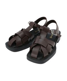 Green Parks ・Ｕｎａ　ｇａｒｄｅｎｉａ　スクエアトゥグルカサンダル