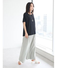 CRAFT STANDARD BOUTIQUE UVカット/接触冷感/洗える/ 半袖ニットプルオーバー