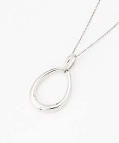 J.PRESS LADIES ステンレスオーバルネックレス