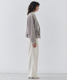 BEIGE， 【洗える・VERY3月号掲載】PORDIC / ノーカラードルマンジャケット