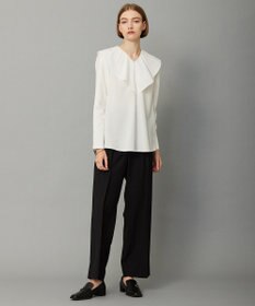 ICB L 【洗える】ハイゲージポンチ ラッフルカラープルオーバー