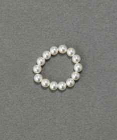 Phoebe 【伸びるリング】バブルフィットリング　パール4mm