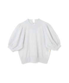 GRACE CONTINENTAL ラメシアーパフニットトップ