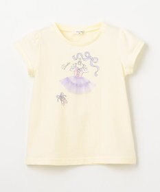 ANY KIDS ひんやりクール アップリケTシャツ