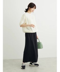 Green Parks ワッフル布帛ドッキングプルオーバー２