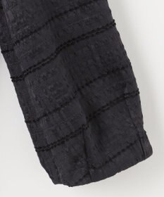 J.PRESS LADIES L SIMMOD ジャカード ボリュームスリーブ ワンピース