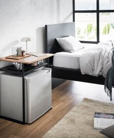 tower 引き出し付き冷蔵庫上ラック タワー 45L用 ブラック