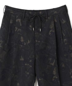 JOSEPH HOMME 【新柄】モロッカンジャガード ドロスト付ワイドテーパードパンツ/ ORIGIN CONVERTIBLE