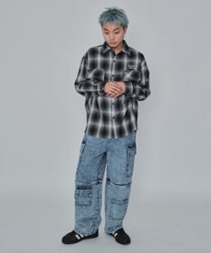 WEGO 2WAYマルチデニムカーゴパンツ