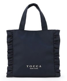 TOCCA 【美人百花掲載】【一部カラー撥水】TRIM WAVES MINITOTE ミニトートバッグ