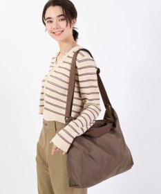 DELUXE ZIPTOP TOTE/ダークチョコレート / LeSportsac