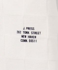 J.PRESS MEN ブロックリンクス クルーネック Tシャツ