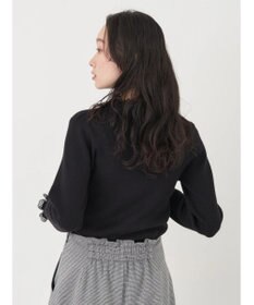 earth music&ecology レースドッキングリブニット