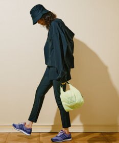 San-ai Resort（三愛水着楽園） 【WEB限定】ポケット付きハーフジップラッシュパーカー＋リブタンキニ水着+レギンス5点セット【Beach Queen（ビーチクイーン）】