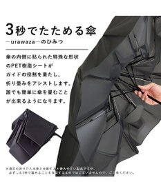 MOONBAT 【遮光100％/３秒で折りたためる日傘】晴雨兼用 折りたたみ傘 ウラワザ