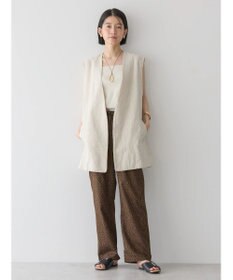 AMERICAN HOLIC リネンブレンドジレベスト