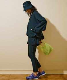 San-ai Resort（三愛水着楽園） 【WEB限定】ポケット付きハーフジップラッシュパーカー＋リブタンキニ水着+レギンス5点セット【Beach Queen（ビーチクイーン）】