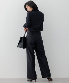 23区 L 【セットアップ対応】ラフィーネウール ワイドパンツ