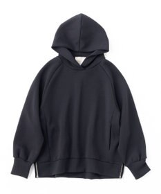 UNFILO L 【洗える】ダブルフェイス サイドZIPフーディ