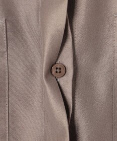 自由区 L シャイニーオーガンジーシアー シャツ