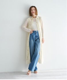 YECCA VECCA ORGABITS切替ストレートデニム