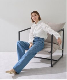 YECCA VECCA ORGABITS切替ストレートデニム