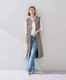 YECCA VECCA ORGABITS切替ストレートデニム