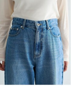 YECCA VECCA ORGABITS切替ストレートデニム