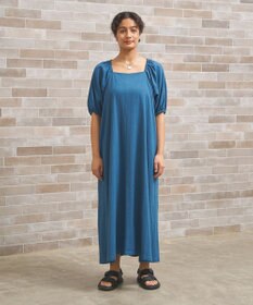 J.PRESS YORK STREET 【WOMEN】コットンワッシャーリラックス ワンピース