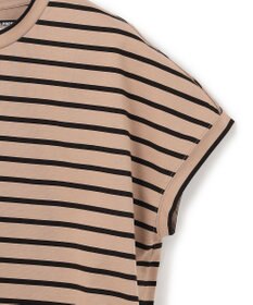 J.PRESS YORK STREET 【WOMEN】フレンチスリーブ ボーダーTシャツ