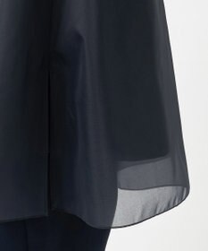 23区 【R(アール)】ライトダブルクロス オーガンジー コンビブラウス