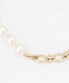 組曲 【2SET】メタルバングル パールセットブレスレット