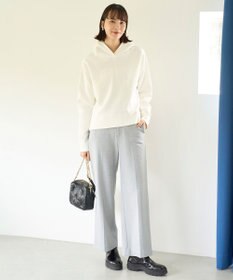 UNFILO beauty warm ワイドパンツ